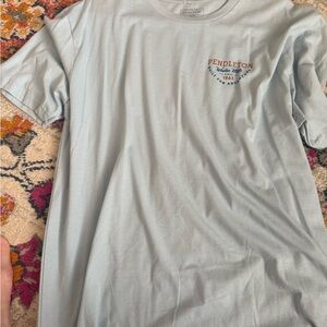 Pendleton Men's Soft Blue Tee